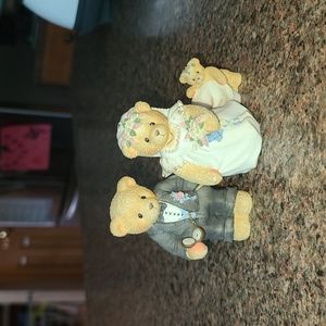 Cherished Teddies bride and groom